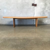 Mid Century Surfboard Coffee Table by T.H. Robsjohn Gibbings for Widdicomb