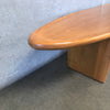 Mid Century Surfboard Coffee Table by T.H. Robsjohn Gibbings for Widdicomb