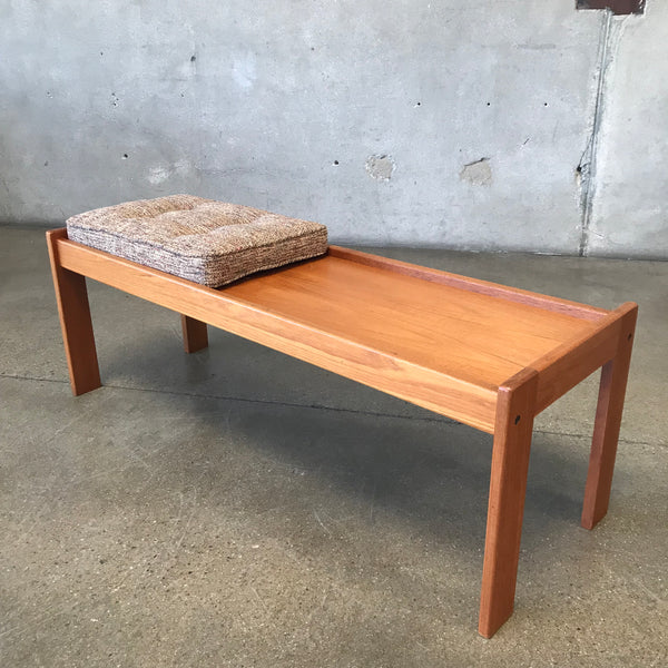 Solid Teak Table/Bench/Entry Table by Komfort