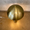 Mid Century Modern Style Mushroom Table Lamp Golden Brass Color