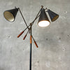 MCM Triennale Floor Lamp Designed By Angelo Lelli, Italy