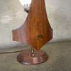 Mid Century Modern Brasilia Style Table Lamp