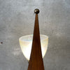 Mid Century Modern Brasilia Style Table Lamp