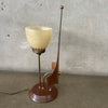 Mid Century Modern Brasilia Style Table Lamp