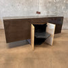 Giovanni Offrendi For Saporiti Italy Credenza In Eyeline Maple Burl