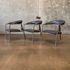 Set of Three Post Modern Tripod Chairs By Sergio Orozco For Brueton