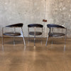 Set of Three Post Modern Tripod Chairs By Sergio Orozco For Brueton