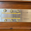 Vintage GET-1500A Tube Radio Amp Stereo Walnut Tabletop Console