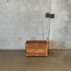 Vintage GET-1500A Tube Radio Amp Stereo Walnut Tabletop Console