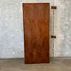 Mid Century Solid Walnut Bookcase with Doors