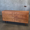 Mid Century Teak Six Drawer Dresser