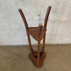 Antique Arts & Crafts Liberty Style Oak Art Deco Pedestal Plant Stand