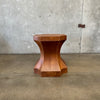 Leather Pedestal