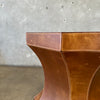 Leather Pedestal