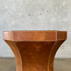 Leather Pedestal