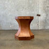 Leather Pedestal