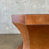 Leather Pedestal