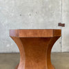 Leather Pedestal