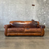 Leather Mustache Sofa