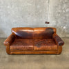 Leather Mustache Sofa