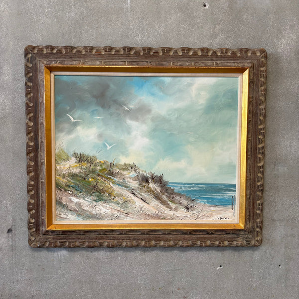 Vintage Albert Gert Seaside Painting