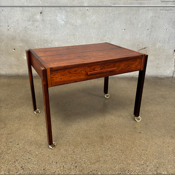 1960's Danish Rosewood Side Table By P.B.J Mobler