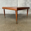 Vintage Mid Century Modern Teak Square Coffee Table