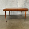 Vintage Mid Century Modern Teak Square Coffee Table