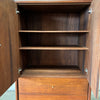 Vintage Walnut Wardrobe