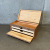 Vintage Homemade Artist Tool Box