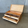 Vintage Homemade Artist Tool Box