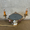 1920s Figural 2 Light Vanity Lamp