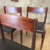 6 Danish Rosewood Dining Chairs By Poul Volther