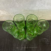 Set of 6 Dimpled Murano High Ball Glasses