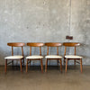 Mid Century Dining Table & Four Chair Set