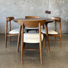 Mid Century Dining Table & Four Chair Set