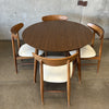 Mid Century Dining Table & Four Chair Set