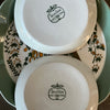 Set of 6 Mid Century Modern Luncheon Plates & 1 Platter - Made in Norway