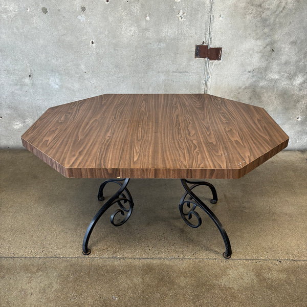 Mid Century Modern Octagon Dining Table