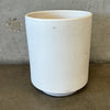 White Pottery Garden Pot