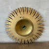 Vintage Large Syroco Sunburst Clock