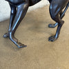 1960s Bronze Greyhound Dog statue #1