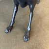 1960s Bronze Greyhound Dog statue #2