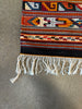 Handwoven Signed Zapotec Wool Rug