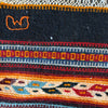 Handwoven Signed Zapotec Wool Rug