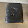 Vintages Eames Style Lounge Chair with Leather Upholstery