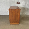 Vintage Burlwood Cabinet