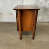 Mid Century Walnut Floating Nightstand