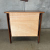 Mid Century Walnut Floating Nightstand