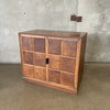 Vintage Burlwood Cabinet